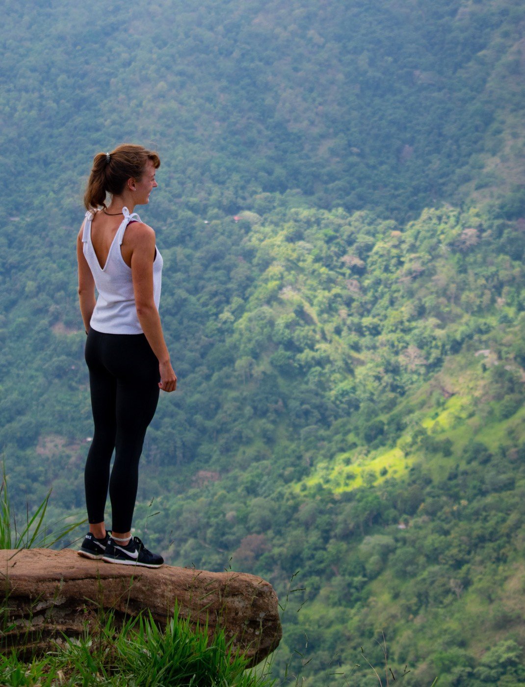 First hill-country viewpoint in Sri Lanka