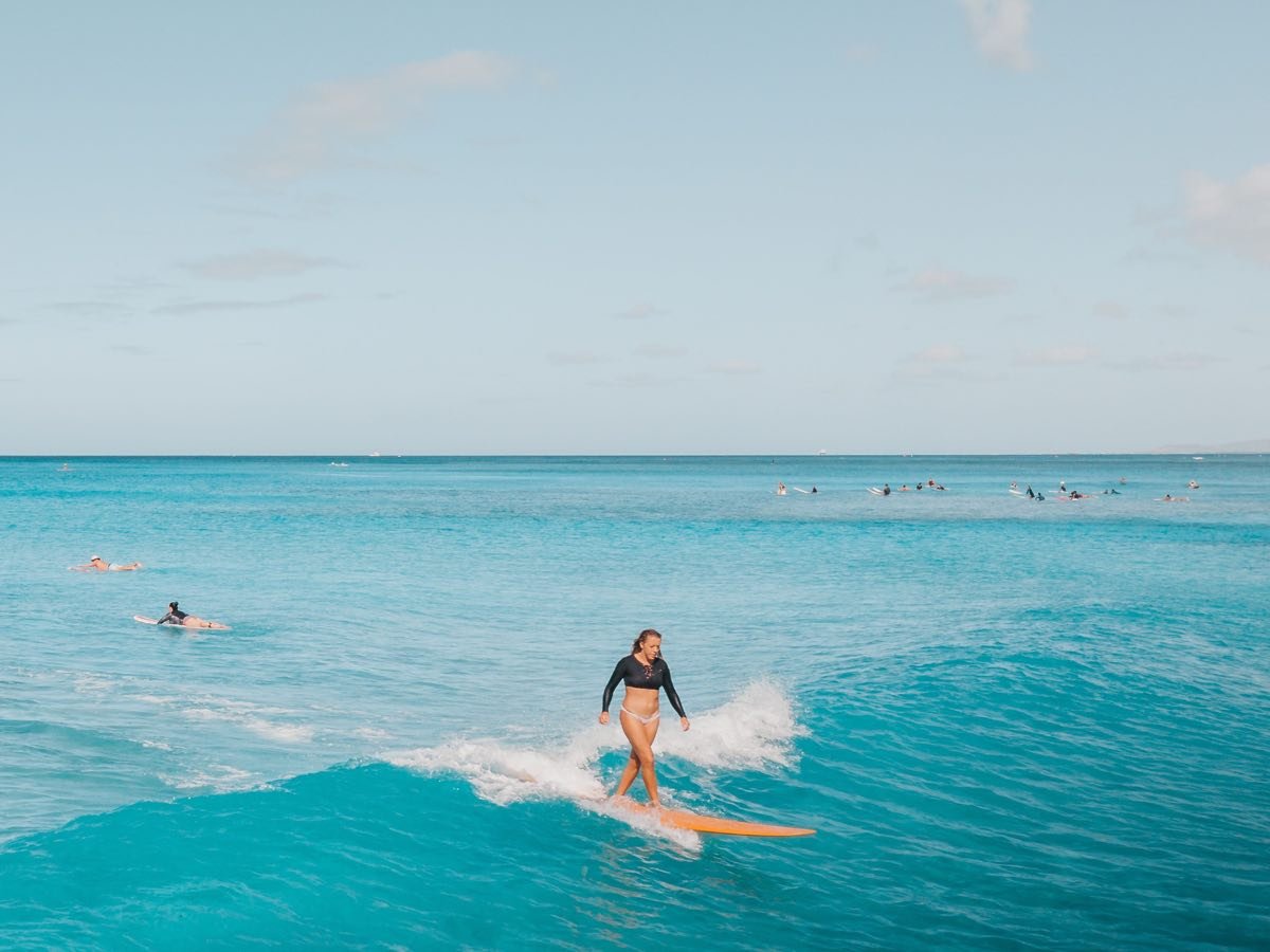 Surfing in Sri Lanka